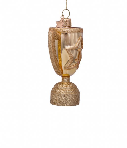 Vondels  Ornament glass winners cup H9cm Gold