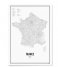 Wijck  France Country Prints Black White