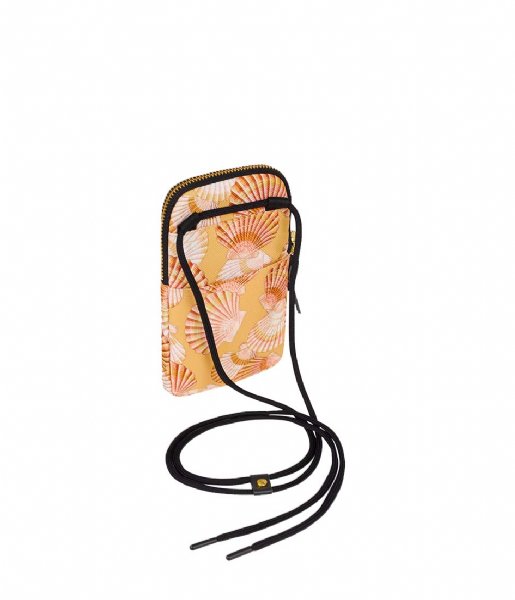Wouf  Coral Phone Bag Beige Orange