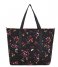 Wouf  Tulips Recycled Weekend Bag Black