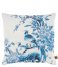 Zusss Poduszkę dekoracyjne Kussen Met Delfts Blauwe Print 45X45cm Peper & Zout (4000)